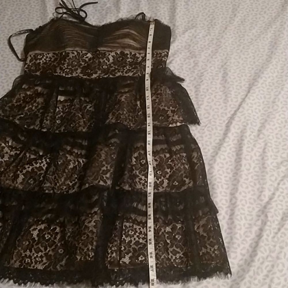 Ruffeled Lace Gothic Dress - Picture 8 of 8